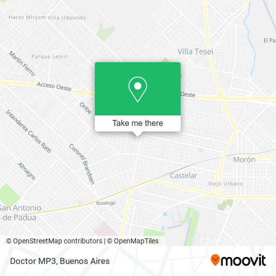 Mapa de Doctor MP3