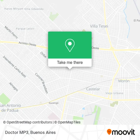 Doctor MP3 map