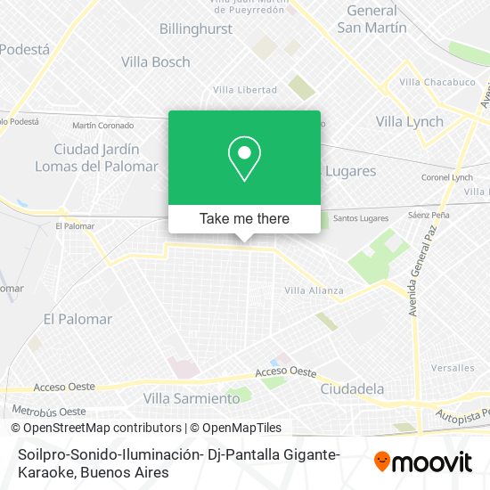 Soilpro-Sonido-Iluminación- Dj-Pantalla Gigante-Karaoke map