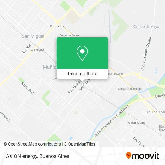 AXION energy map