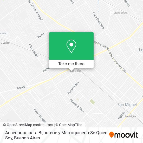 Accesorios para Bijouterie y Marroquinería-Se Quien Soy map