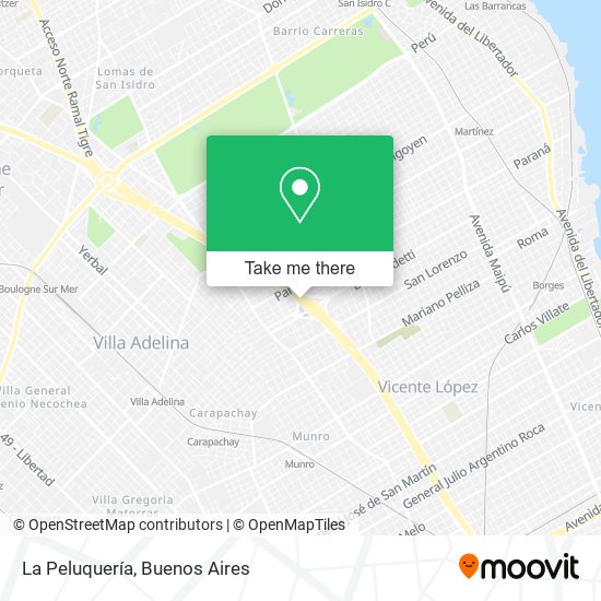 La Peluquería map
