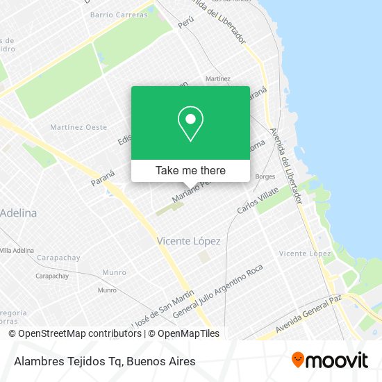 Alambres Tejidos Tq map