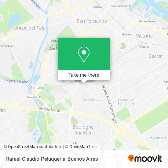 Rafael-Claudio-Peluquería map