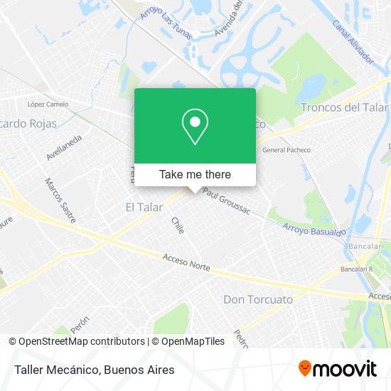 Mapa de Taller Mecánico