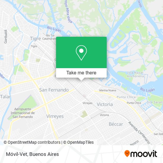 Mapa de Móvil-Vet