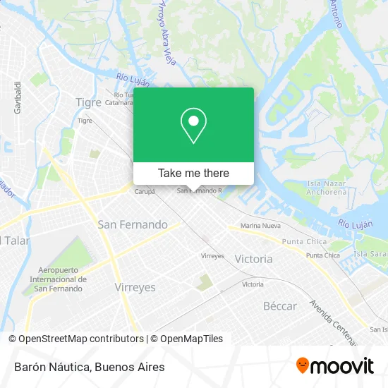 Barón Náutica map