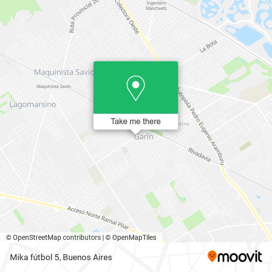 Mika fútbol 5 map
