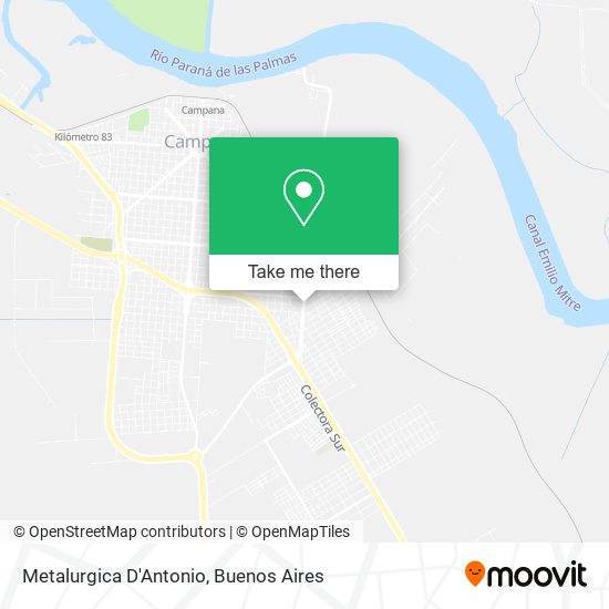 Mapa de Metalurgica D'Antonio