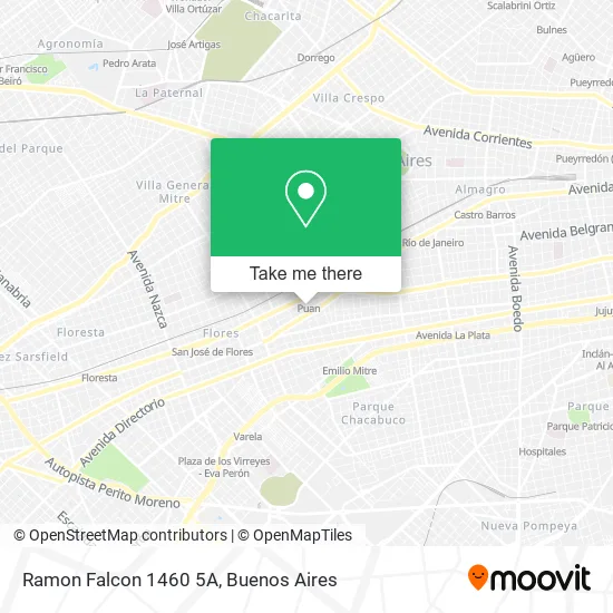 Ramon Falcon 1460 5A map
