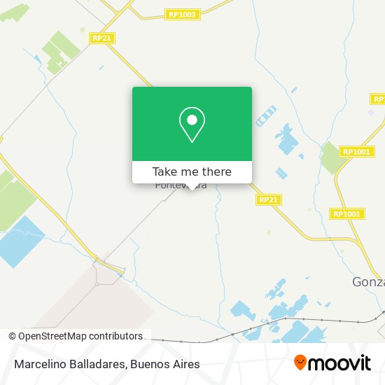 Mapa de Marcelino Balladares