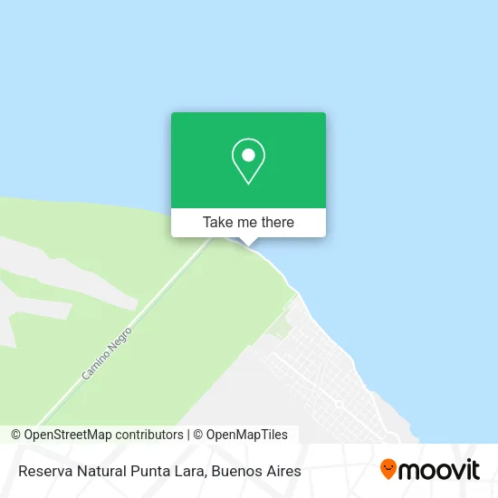 Reserva Natural Punta Lara map