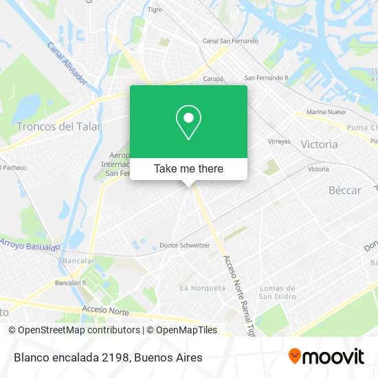 Blanco encalada 2198 map