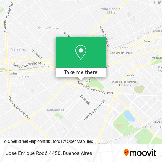 José Enrique Rodó 4450 map