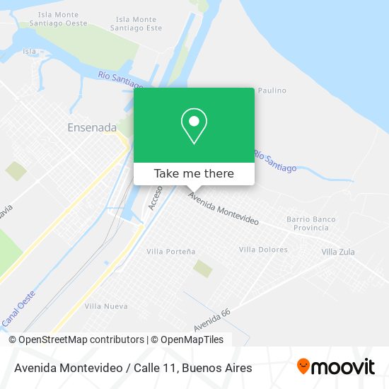 Avenida Montevideo / Calle 11 map
