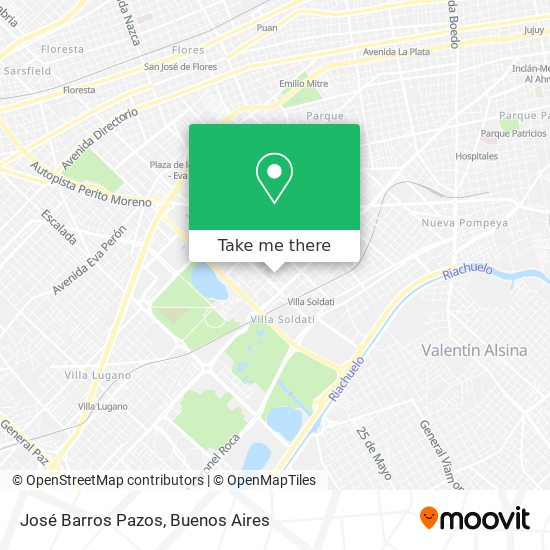 José Barros Pazos map