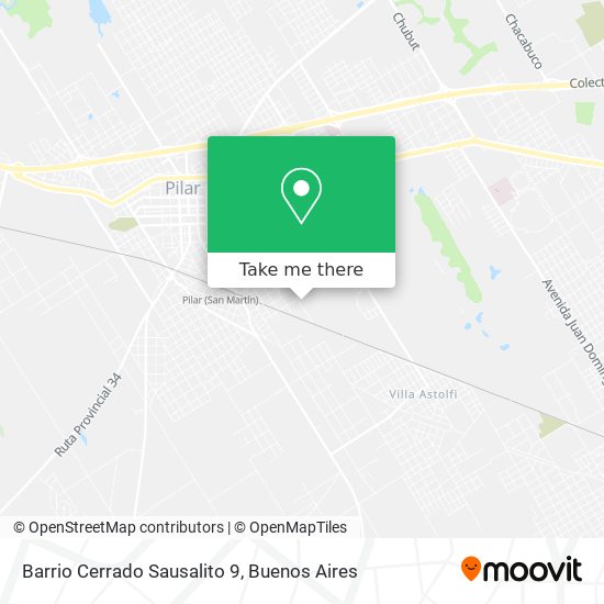Barrio Cerrado Sausalito 9 map