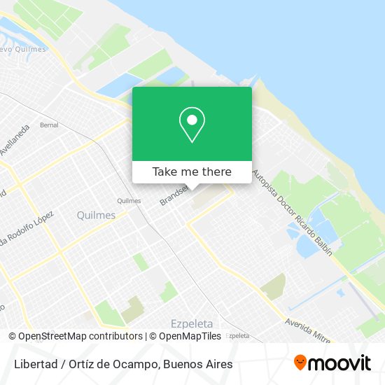 Libertad / Ortíz de Ocampo map