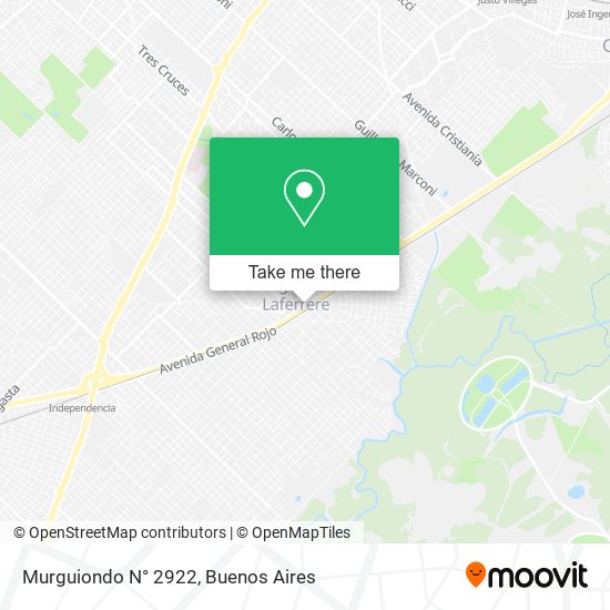 Murguiondo N° 2922 map