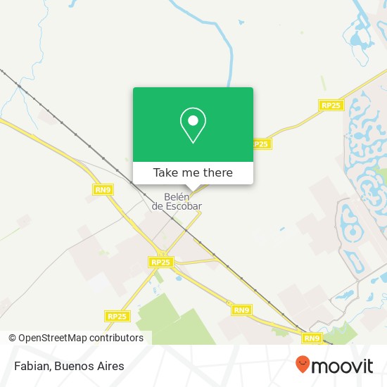Mapa de Fabian