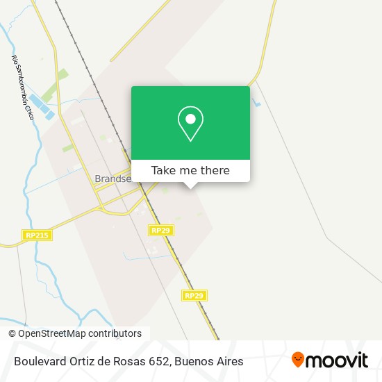 Boulevard Ortiz de Rosas 652 map