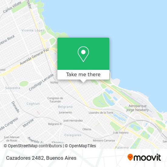 Mapa de Cazadores 2482