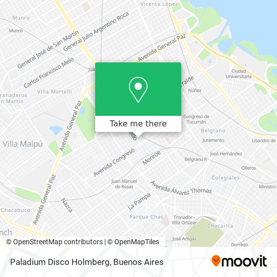 Paladium Disco Holmberg map
