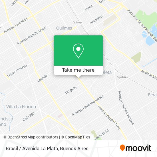 Brasil / Avenida La Plata map