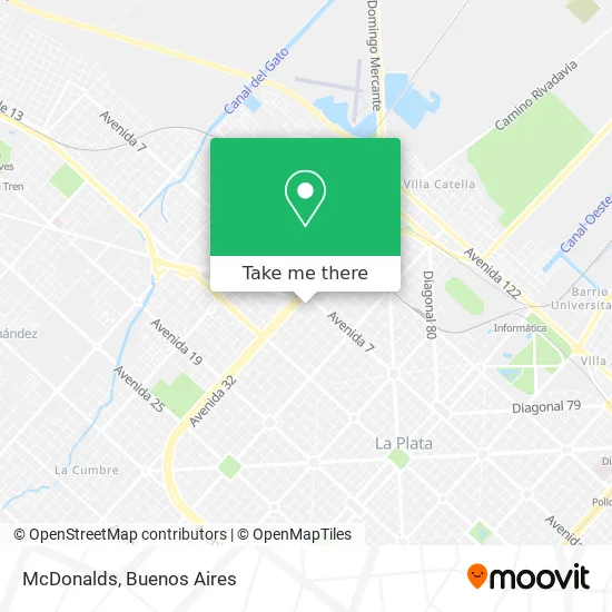 McDonalds map