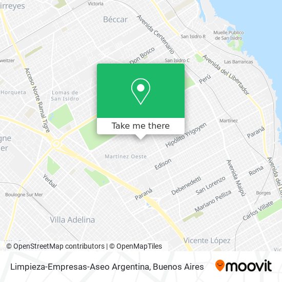 Mapa de Limpieza-Empresas-Aseo Argentina