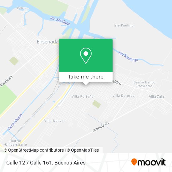 Calle 12 / Calle 161 map