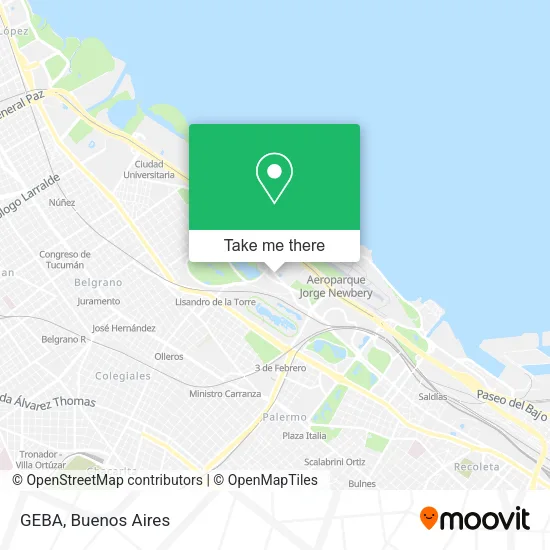 Mapa de GEBA