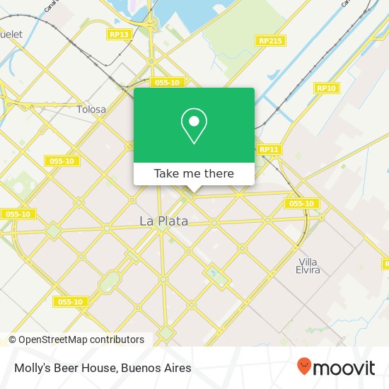 Molly's Beer House map