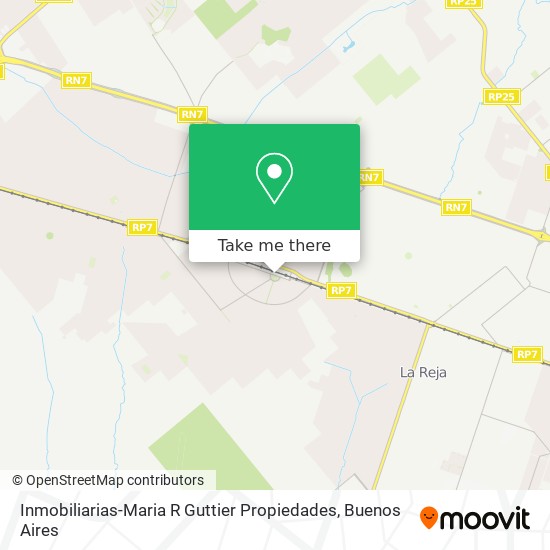 Inmobiliarias-Maria R Guttier Propiedades map