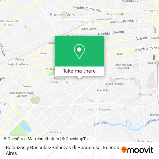 Balanzas y Basculas-Balanzas di Pasquo sa map