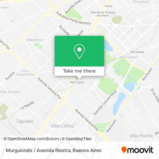 Murguiondo / Avenida Riestra map