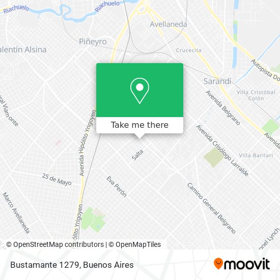 Mapa de Bustamante 1279