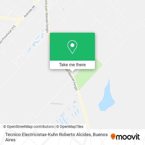 Mapa de Técnico Electricistas-Kuhn Roberto Alcides