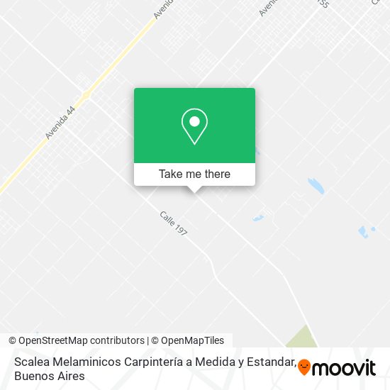 Scalea Melaminicos Carpintería a Medida y Estandar map