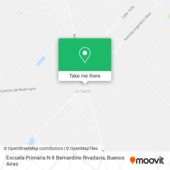 Escuela Primaria N 8 Bernardino Rivadavia map