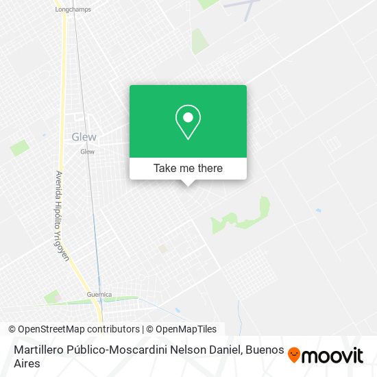 Martillero Público-Moscardini Nelson Daniel map