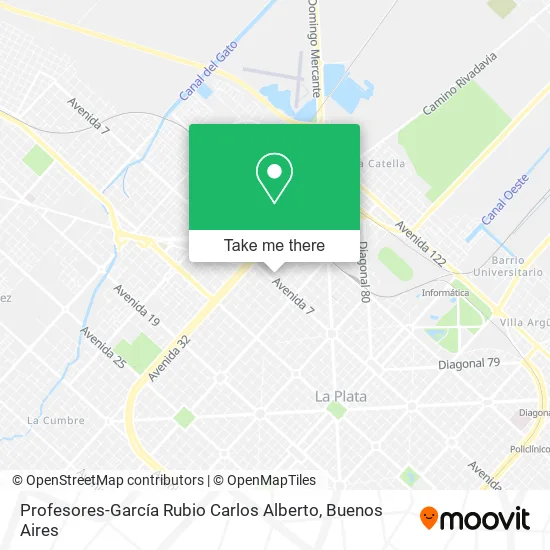 Profesores-García Rubio Carlos Alberto map
