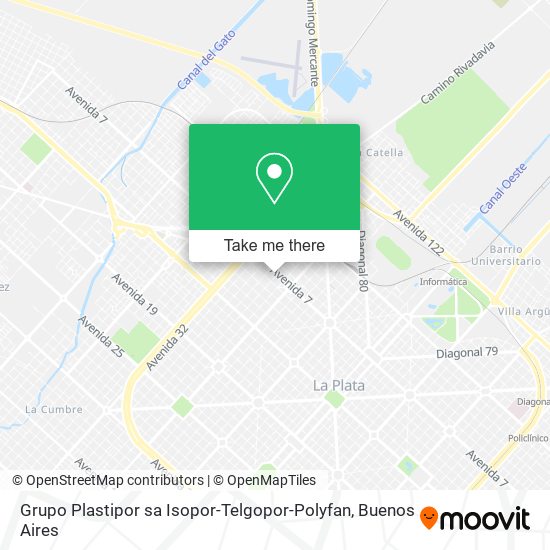 Grupo Plastipor sa Isopor-Telgopor-Polyfan map