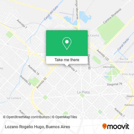 Lozano Rogelio Hugo map