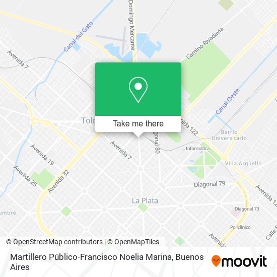 Martillero Público-Francisco Noelia Marina map