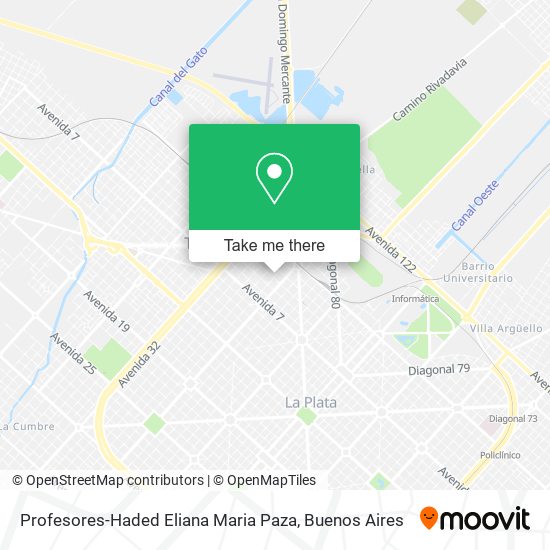 Profesores-Haded Eliana Maria Paza map