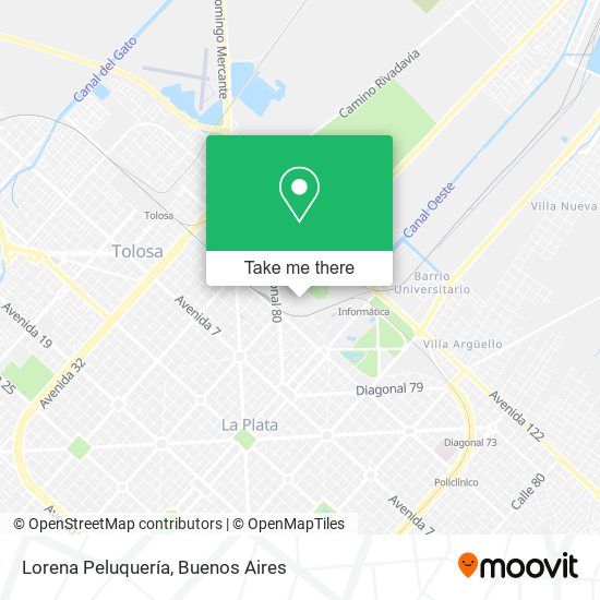 Mapa de Lorena Peluquería