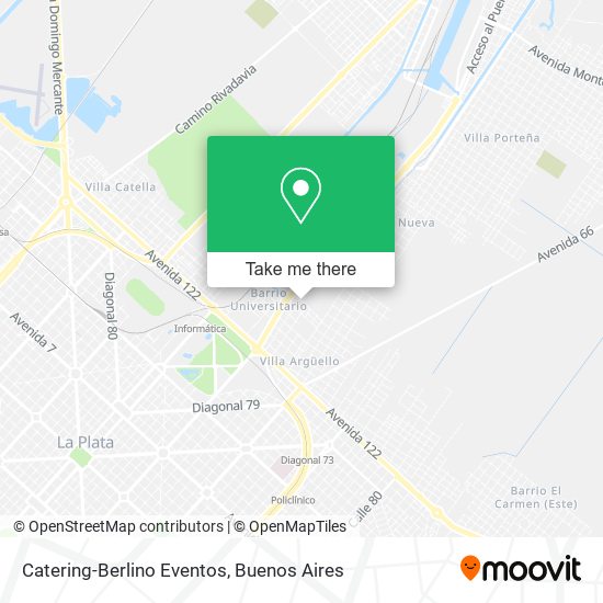 Catering-Berlino Eventos map