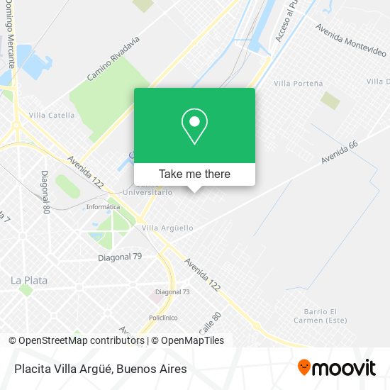 Placita Villa Argüé map