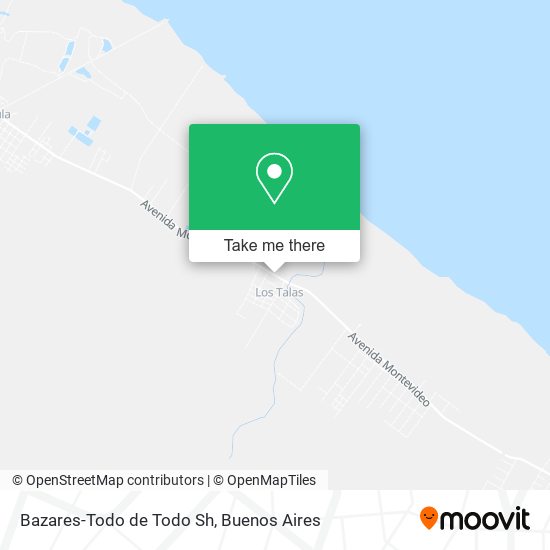 Mapa de Bazares-Todo de Todo Sh